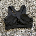 SheIn  Strappy Back Sports Bra in Black, Size M​​​​​​​ Photo 1