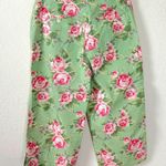 Ralph Lauren Vintage 90s Cottage Countryside Floral Garden Ankle Pants Size 8 P Photo 1