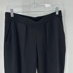 Jones New York  elastic waist tapered black pants office attire church date night Photo 1