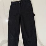 Wilfred  Free x Aritzia Brennan Knee Patch Utility High Rise Pants Womens 6 Black Photo 8