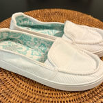 Roxy  White Slip-On Canvas Shoes Photo 0