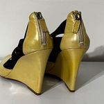 Anthropologie No.704b Julia Butter/Black Wedges Photo 5