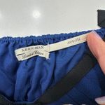 Leon Max Limited Edition Blue Baby Doll Silk Chiffon Dress w/ Beading, Sz Medium Photo 6