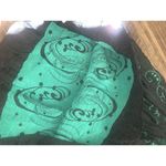 Black Floral Fairycore Skirt / Dress Size M Photo 2