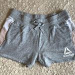 Reebok Colorblock Grey Pink Athleisure Shorts XL Photo 0