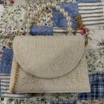 Pearl Bridal Bag House of Harlow 1960 White Photo 5