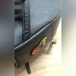 Kate Spade Leopard Tomi Backpack • Black Saffiano • Cherries Lips Appliqué Photo 5
