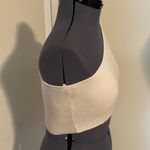 Aster Women's Small White Crop Top Long Sleeve One Shoulder New Photo 3