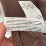 Abercrombie & Fitch NWT Abercrombie Cutout Midi Ribbed Sweater Dress in Taupe - Size XL Photo 7