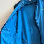 Nike Blue full zip fitted jacket Photo 3