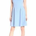 Ellen Tracy Bluebell Soft Fit & Flare Dress Size 14 NWT Photo 1