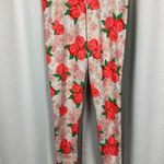 Adidas x Stella McCartney Gray White&Coral Floral Leggings Sz.XS Photo 3