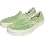 Vans  Size 8‎ Green Fashion Sneakers Fabric Women Low Top Sneaker Photo 0