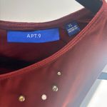 Apt. 9  Burnt Orange Embellished Midi Dress Photo 2