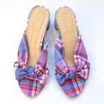 J.Crew plaid leather and fabric sandals Photo 1