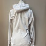 Athleta Triumph Zip up White Hoodie Photo 3