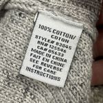 Habitat  Clothes to Live In Top Womens XL Waffle Knit Button Up Cardigan Sweater Photo 6