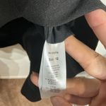 Adrienne Landau Jet Black Gathered Midi Skirt Sz 12 NWT Photo 6