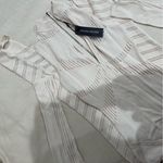 Maniere De Voir NWT white cream knitted contour jumpsuit with sleeves Photo 4