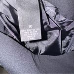 Investments Women Black High Rise Midi Flared Lined Skirt Size 10 Photo 8