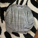 Madewell MWL Space-Dyed Velour Crewneck Sweatshirt Large Photo 3