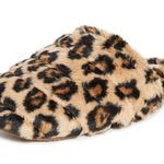 Madewell NWOT  The Scuff Slipper Leopard Faux Fur 6 M Photo 2