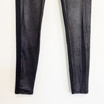 Spanx  Faux Leather Front Ponte Knit High Rise Leggings Contemporary Black Large Photo 3