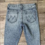 MOTHER Denim MOTHER The Looker Ankle Light Blue Skinny Jeans Photo 4