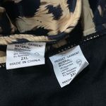 None Tie Halter Leopard Print 2X-Large Bikini High Waisted Photo 6