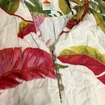 Farm Rio Spring Forest Jumpsuit Leaves Jungle Rainforest Tropical Floral Size L Photo 9