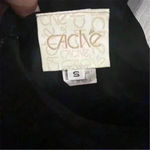 Nicole Bakti for Cache Vintage Black Lace Maxi Dress Women's Size S Formal Long Photo 8