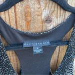 City studio black white beaded mini dress size small snake y2k club party Photo 3