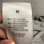 NIA Women's French Terry Velour Pull On Gray Shorts Pockets Size Medium EUC Photo 4