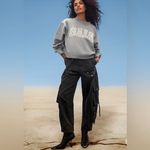 Cult Gaia Gap x  Gray Athletic Cropped Sweatshirt Womens Size S Photo 2