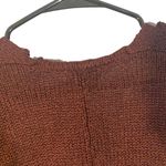 Forever 21 Maroon Knit Long Sleeve Opened Front Cozy Knit Cardigan Women Sz S Photo 2