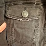 Eloquii  NEW Belted Denim Jacket Black Dress Pockets Plus Size 18 Photo 7