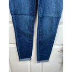 Workshop Republic Clothing WORKSHOP Republic Jeans Size 6 Dark Blue High Rise Cuffed Skinny Ankle Stretch Photo 5
