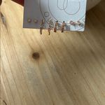 Urban Outfitters  Rose Gold Diamond Dangly Earring Multi-Pack Photo 2