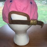 True Religion Vintage Pink and Blue Distressed Style Horseshoe Hat Cap Photo 5