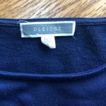 Pleione blue peplum top Photo 1