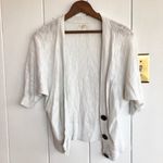Aerie ⭐️ White Cardigan 3/4 Sleeve Photo 1