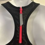 Free People Movement Black/Gray/Coral Abstract Pullover Zip Photo 6