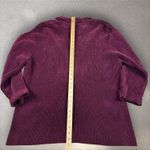 Ralph Lauren Lauren Corduroy Velour Double-Breasted Blazer Cardigan Crest Sz L Photo 3