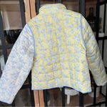 Yllw the label toile amelia quilted vest jacket convertible colorblock puffer Blue Photo 2
