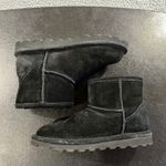 BEARPAW  Alyssa Boots Women 6 Black Suede Sheepskin Lined Winter Snow Outdoor Photo 2