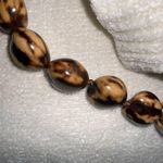 Native Treasure Genuine Tropical Brown Tiger Kukui Nut Necklace~The Philippines Photo 2