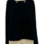 Pringle of Scotland for Shari's Black Grommet Neck Sweater Size US 4 Photo 0