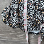 NEW Boden Ruffle Wrap Jersey Mini Dress Black, Opulent Pome Black Size 8 Photo 10