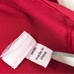 ASTR The Label Gaia Red Satin Slip Dress Midi Thigh Slit Size XS Photo 6