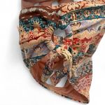 Time & Tru Boho Bohemian Mid Rise Full Coverage Pink Bikini Bottoms Medium Photo 4